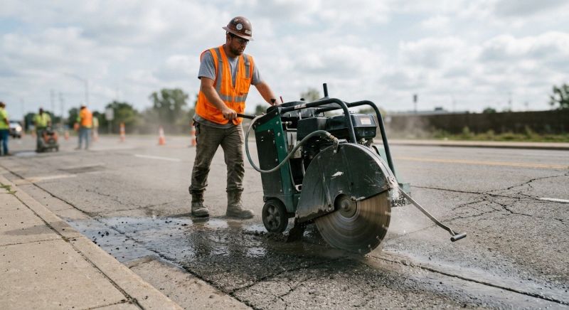 Asphalt Cutting in Corpus Christi, TX