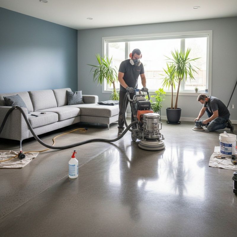 Basement Concrete Polishing in Corpus Christi, TX