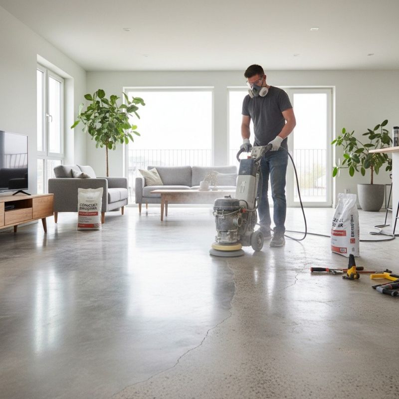 Basement Concrete Polishing in Corpus Christi, TX