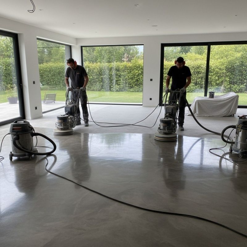 Basement Concrete Polishing in Louisville, KY