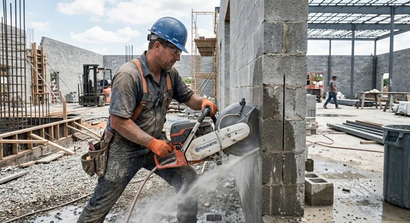 Block Wall Cutting in Corpus Christi, TX