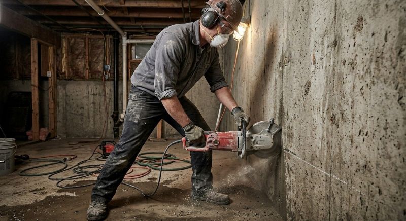 Block Wall Cutting in Corpus Christi, TX