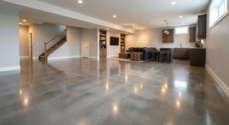 Concrete Basement Polishing in Corpus Christi, TX