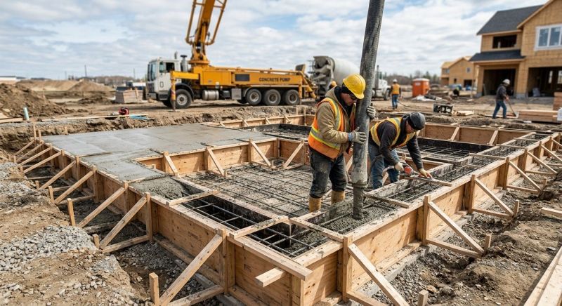 Concrete Basement Pouring in Columbus, OH