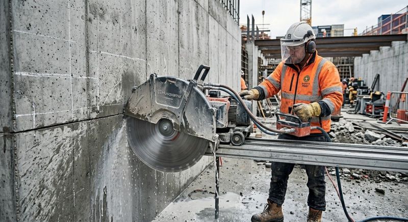 Concrete Wall Sawing in Corpus Christi, TX