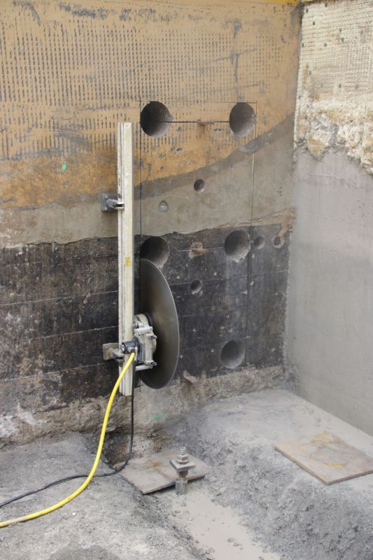 Concrete Wall Sawing in Corpus Christi, TX