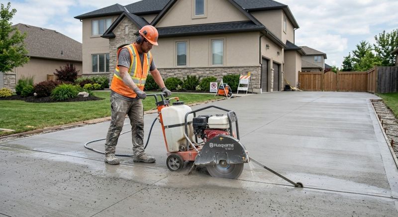 Driveway Apron Cutting in Corpus Christi, TX
