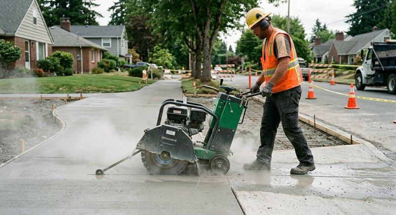 Sidewalk Cutting in Corpus Christi, TX
