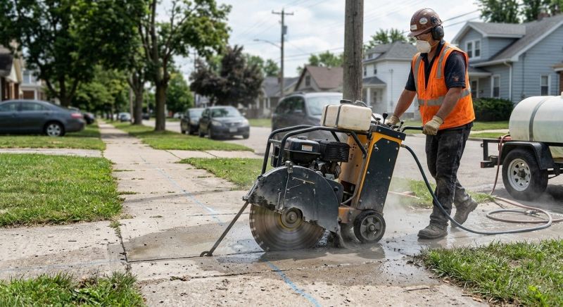 Sidewalk Sawing in Corpus Christi, TX