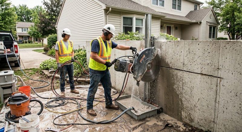 Walkway Cutting in Corpus Christi, TX